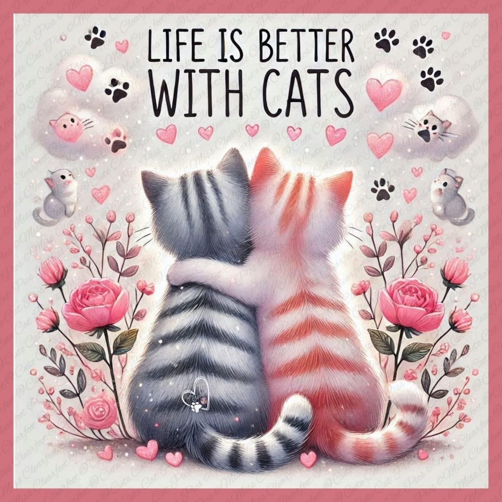 Life Is Better With Cats